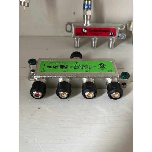 Bundle Digital Splitters 2 3 4 & 9 Port Configurations Antronix Swim CommScope - Picture 2 of 7